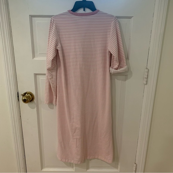 Pajamagrams Women’s Striped Convertible Sleeve Nightgown Size X Small - Picture 7 of 10